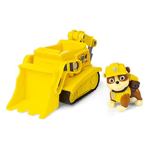 Patrulla Canina - Excavadora + Figura Rubble - Excavadora Juguete para