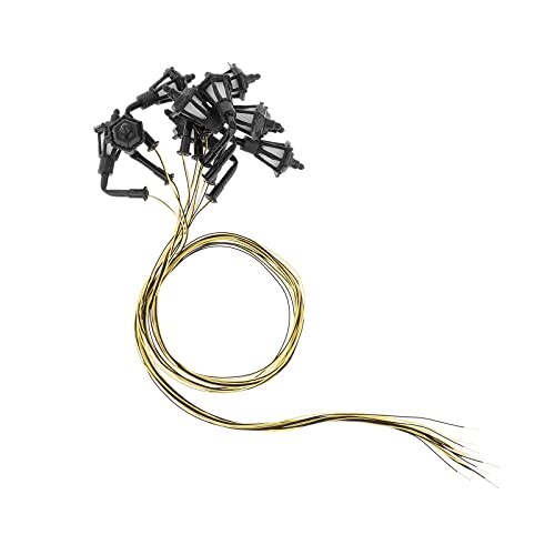 SunniMix Mini Modelo de Tren, Kit de Modelo de luz, lámparas Colgante