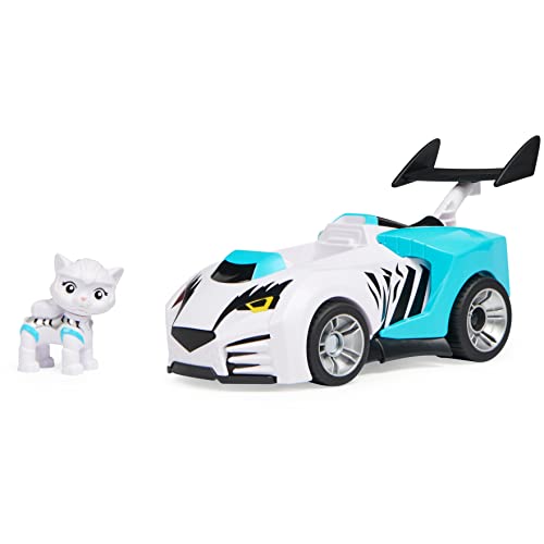 Paw Patrol | Vehículo Cat Pack del Personaje Rory | Vehículo con transformación Sorpresa y Personaje Cat Pack | Juegos para niños a Partir de 3 años