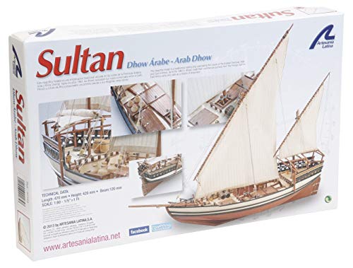 Artesanía Latina 22165. Maqueta de Barco en Madera Dhow Árabe Sultan