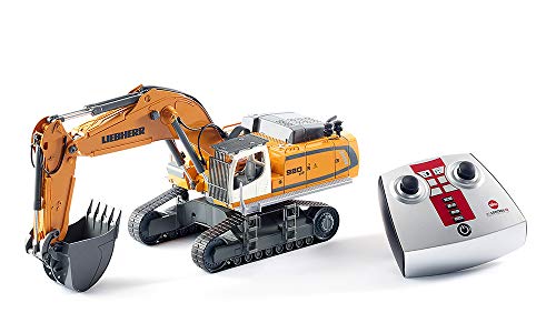 siku 6740, Excavadora Liebherr R980 SME, Teledirigido, 1:32, Incl. man