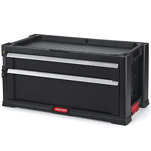 KETER TOOL CHEST 237790 - Caja de herramientas, color negro