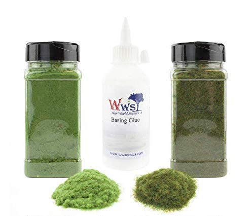 War World Scenics - Kit Hierba de Bosque - Modelismo Ferroviario, Warg