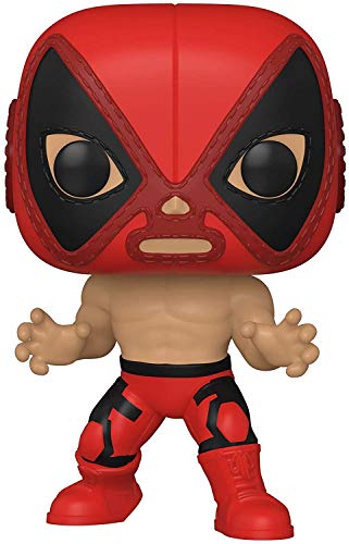 Funko- Pop Marvel Luchadores Deadpool Juguete coleccionable, Multicolo