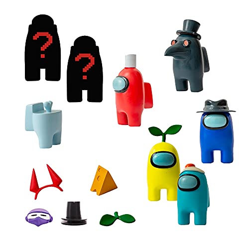 Bizak Among Us - Pack 8 en Caja Deluxe Surtido 2 (Pingüino) (64112070