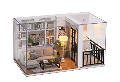 Cuteroom Kit de casa de Madera para Muebles en Miniatura de habitació