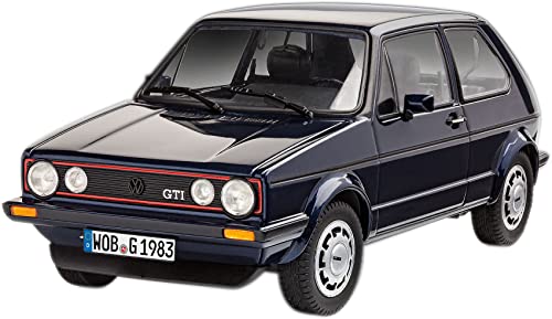 Revell 05694 12 Maqueta de 35 Years Volkswagen Golf GTI Tapicería en Escala 1: 24, Niveles 4