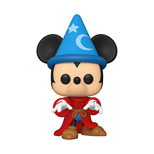 Funko - Pop! Disney Fantasia 80th - Sorcerer Mickey Figura Coleccionab
