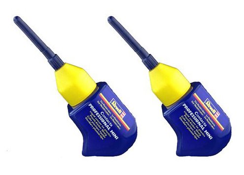 Revell 39608. Pack 2 Botes de Pegamento para maquetas con canula de Aguja metálica de precisión