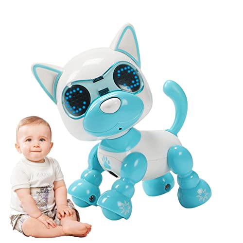 Juzinqu Juguete robótico para Perros,Perro Robot Inteligente | Robot 