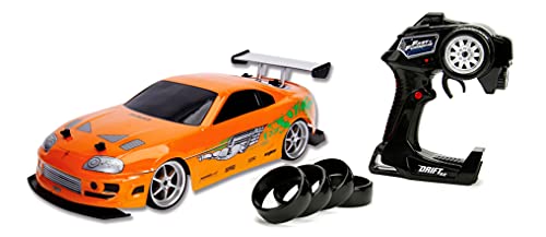 Jada Toys Fast & Furious RC Auto Drift 1995 Toyota Supra, Turbo, funci