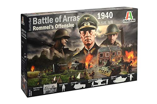 Italeri 510006118 1: 72 WWII Juego: Battle of Arras '40