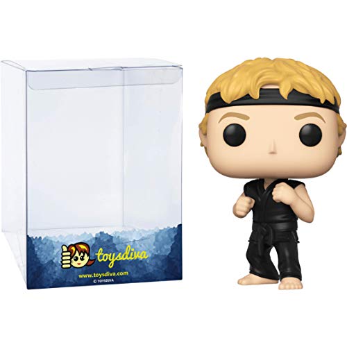 Johnny Lawrence: Funk o Pop! TV Vinyl Figure Bundle with 1 Compatible 'ToysDiva' Graphic Protector (970 - 46926 - B)