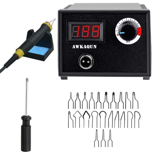 Kit Pirograbador de Madera Kit de quema de madera 60W con 0 ° C a 730