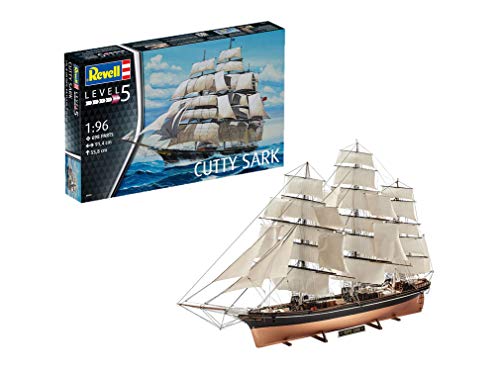 Revell Maqueta Cutty Sark, Kit Modello, Escala 1:96 (5422) (05422), 91