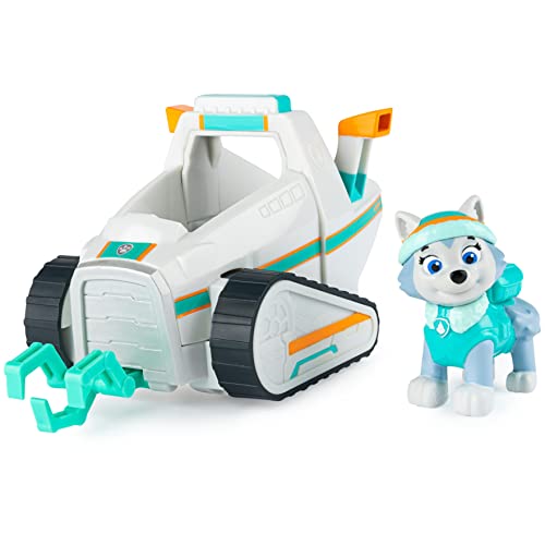Paw Patrol Patrulla Canina - QUITANIEVES + Figura Everest - Coche Quit