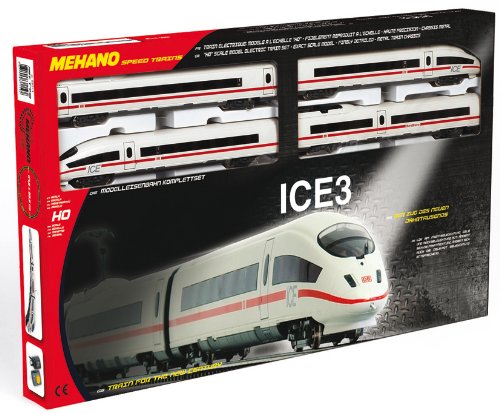 Mehano - Tren para modelismo ferroviario (H0 ME START-SET ICE 3 DER DB