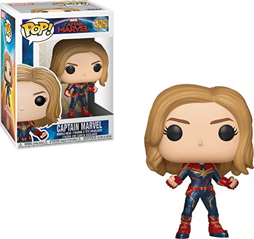 Funko 36341 Bobble Capitán Marvel: POP 1, Multi color [Los estilos pu