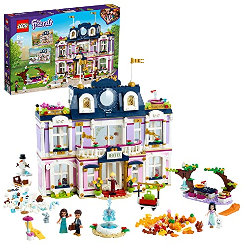LEGO 41684 Friends Gran Hotel de Heartlake City, Juguete de Construcci