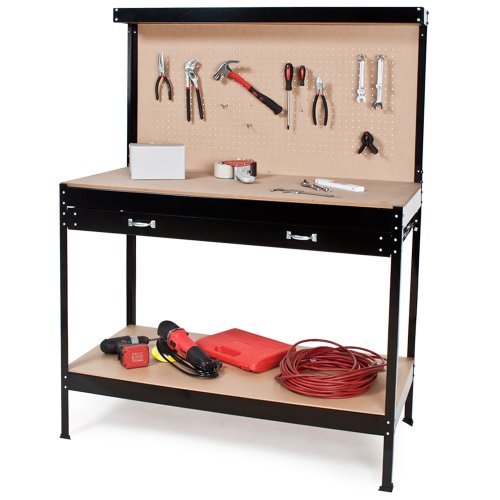 Take Banco de trabajoMesa de Trabajo para Taller Bricolaje Pared Herra