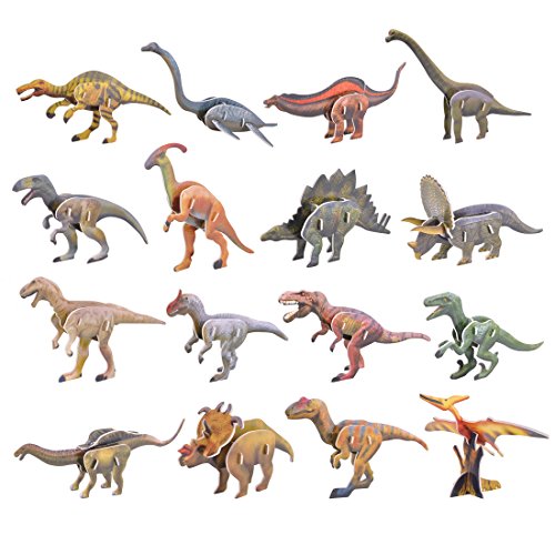deAO 3D Puzle Figuras de Dinosaurios Modelos 3D Rompecabezas Infantil 