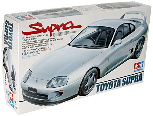 Tamiya Sports Car Model No.123 Toyota Supra 24123 Escala 01:24 [Import