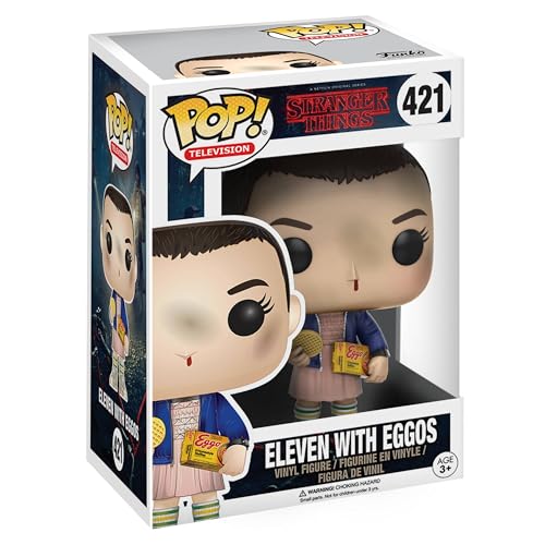 Funko - POP! Vinilo Colección Stranger Things - Figura Eleven con Egg