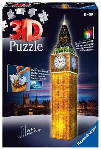 Ravensburger - Puzzle 3D, edición Big Ben (12588 3)
