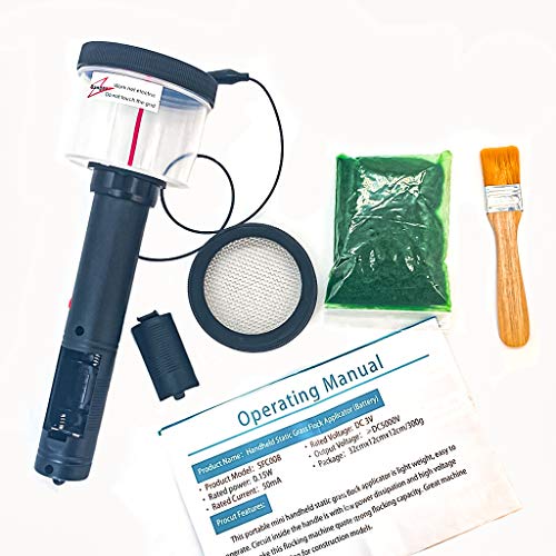 C/N Mini aplicador de hierba para modelismo DIY de césped paisajismo 