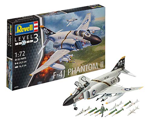 Revell Maqueta de avión 1: 72 – F de 4J Phantom II en Escala 1: 7