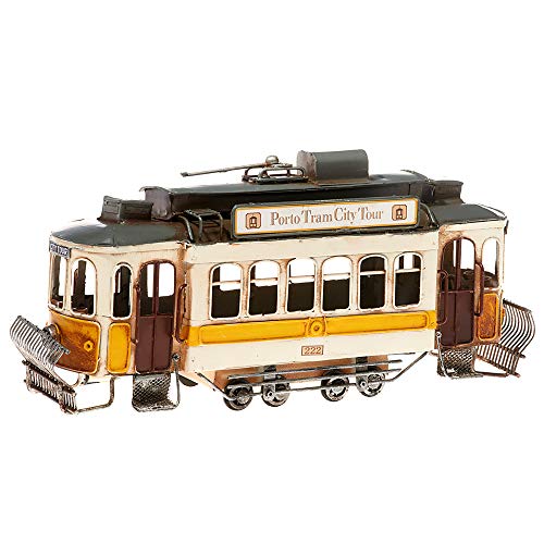 Pamer-Toys Maqueta de chapa – en estilo retro antiguo – tren de ca