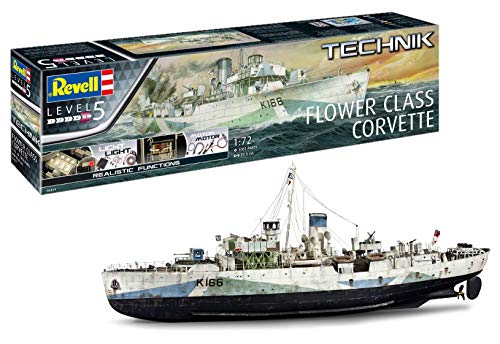 Revell Técnica – Maqueta de Barco – Flower Class Corvette con Ele