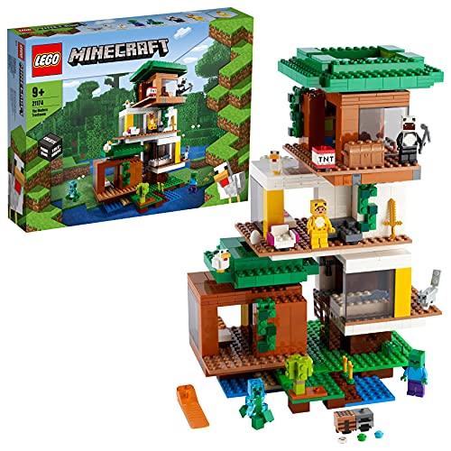 LEGO 21174 Minecraft La Casa del Árbol ModernaJuguete de Construcció
