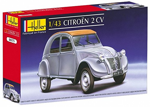 Glow2B Heller - 80175 - Maqueta para Construir - Citroen 2 CV - 1/43