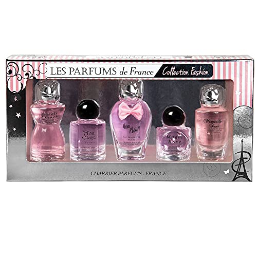 Charrier Parfums De Francia Collection Fashion Caja De 5 Agua De Printemps Miniatures Color Plateado 49 Ml, 49.7 mililitro, 1