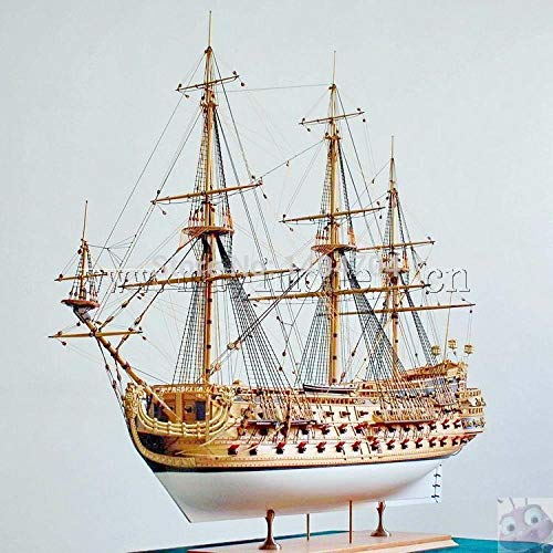SIourso Maquetas De Barcos De Madera Escala 1/50 Velero Clásico De Lujo Kits De Maquetas De Madera Modelo De Buque De Guerra San Felipe Instrucciones En Inglés