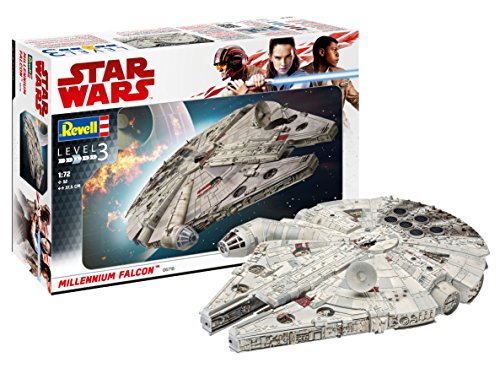 Revell Maqueta Star Wars Millennium Falcon, Kit Modelo, Escala 1:72 (6