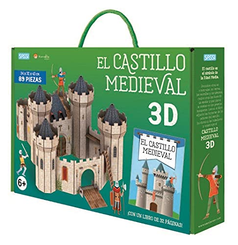 castillo 3d carton+maqueta edic ilustrad