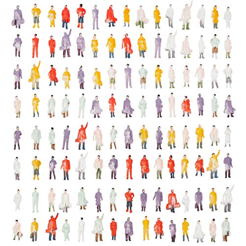 120 Piezas Figuras de Personas en Miniatura para Modelismo, Modelo a E