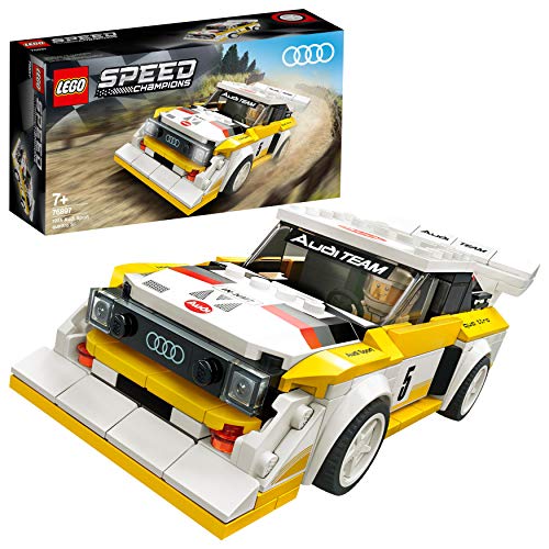 LEGO 76897 Speed Champions 1985 Audi Sport Quattro S 1, Juguete d