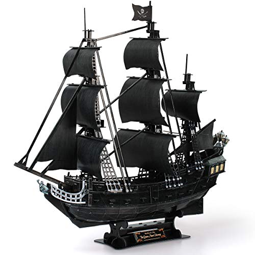Cubic Fun - Puzzle 3D Barco pirata "La Venganza de la Reina Anne", 328