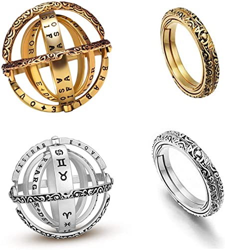 2 Piezas Anillos Spinner Descompresión Toys Spinner Toy Manual Anties