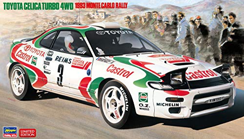 Hasegawa 020401 1/24 - Maqueta de Toyota Celica Turbo 4WD, 1993 Monte 