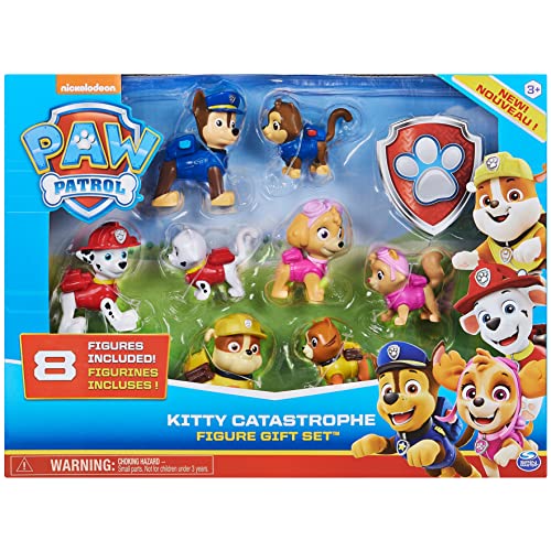 PAW Patrol - Kitty Catastrophe - Juego de regalo con 8 figuras colecci