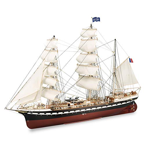 Artesanía Latina - Maqueta de Barco en Madera - Buque Escuela Francés, Belem - Modelo 22519, Escala 1:75 - Maquetas para Montar - Nivel Avanzado