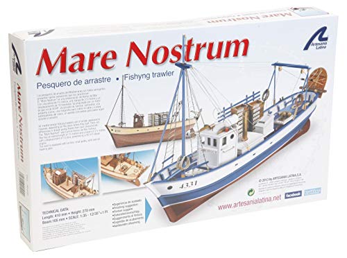 Artesanía Latina 20100N. Maqueta de Barco en Madera Pesquero Mare Nos