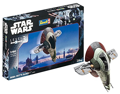 Revell - Maqueta de Slave I (Boba Fett) de Star Wars a Escala 1:160, N