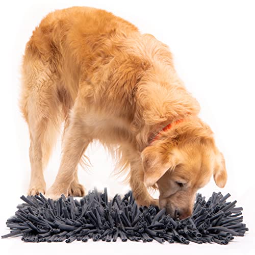 PAW5 - Alfombra Olfativa Perros - Snuffle Mat para Perros - Juguetes Interactivos para Perros Grandes Y Pequeños - (30,48 X 45,72 Cm) - Alfombrilla De Alimentación para Perros - Perros Accesorios
