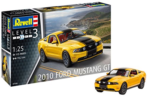 Revell Revell-2010 Maqueta 2010 Ford Mustang GT, Kit Modelo, Escala 1: