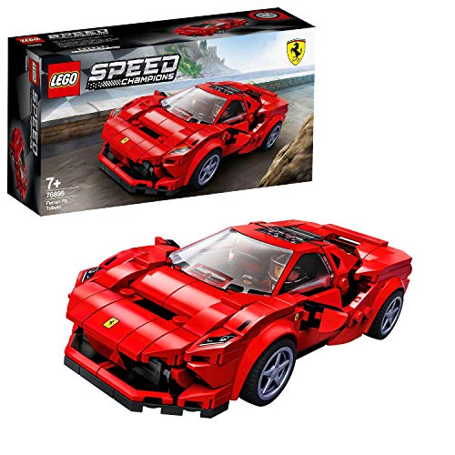 LEGO 76895 Speed Champions Ferrari F8 Tributo, Juguete de Construcc